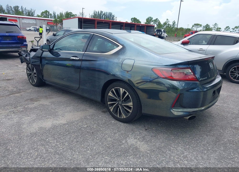 2017 HONDA ACCORD EX-L V6 VIN: 1HGCT2B8XHA005958