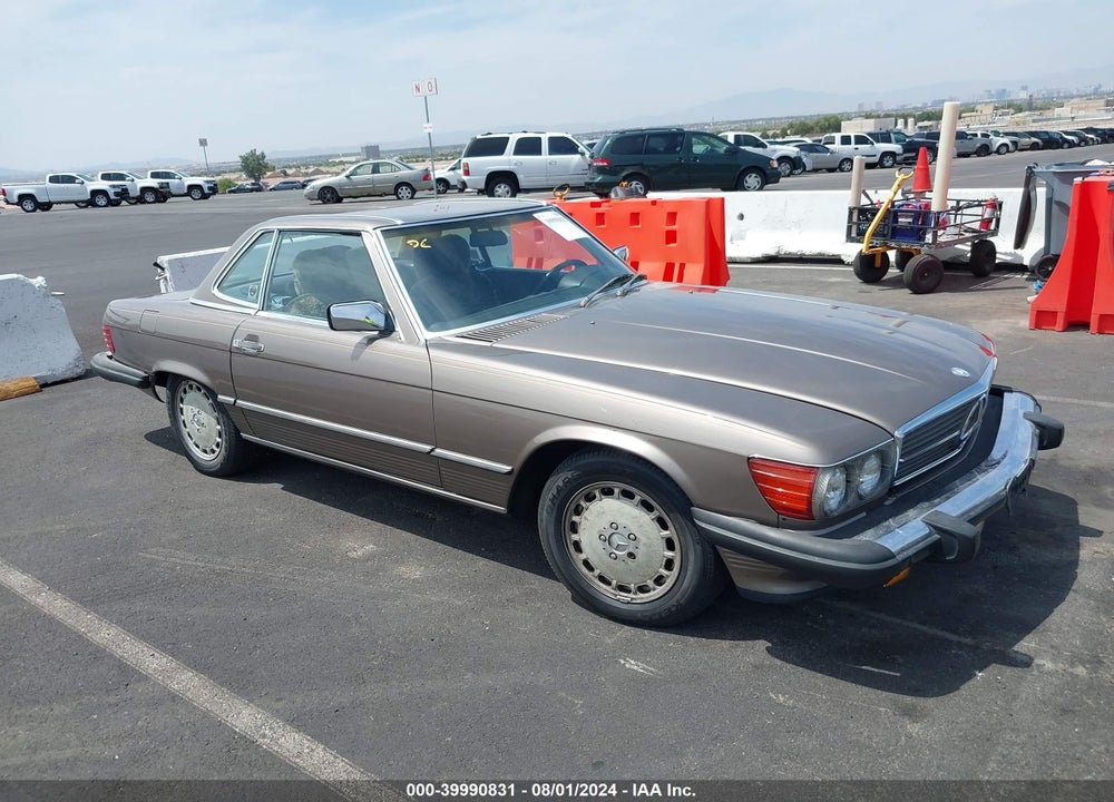 1989 MERCEDES-BENZ 560 SL VIN: WDBBA48D3KA103901