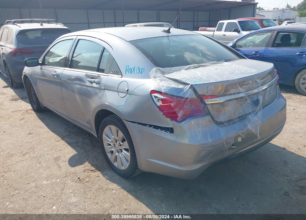 2014 CHRYSLER 200 LX VIN: 1C3CCBAB3EN230789