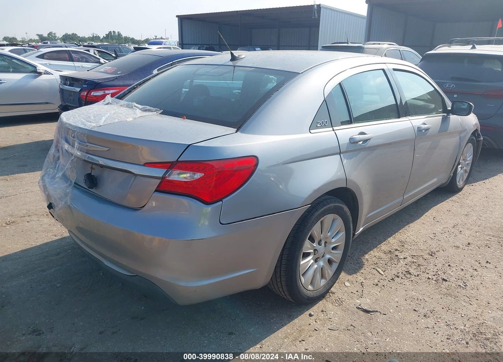 2014 CHRYSLER 200 LX VIN: 1C3CCBAB3EN230789