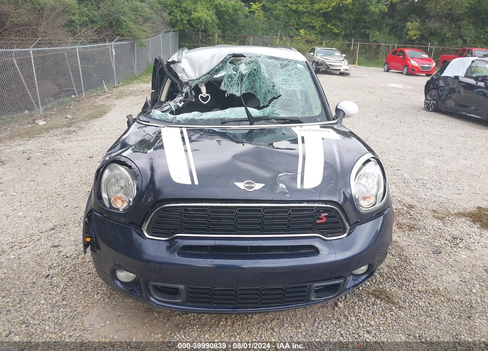 2012 MINI COOPER S COUNTRYMAN VIN: WMWZC5C54CWM13153