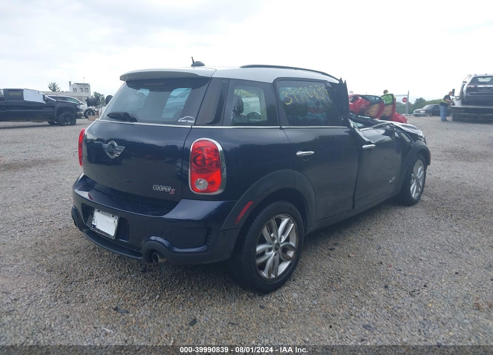 2012 MINI COOPER S COUNTRYMAN VIN: WMWZC5C54CWM13153