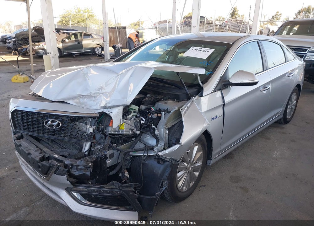 2016 HYUNDAI SONATA HYBRID SE VIN: KMHE24L15GA030140