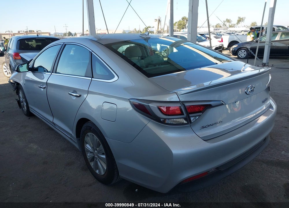 2016 HYUNDAI SONATA HYBRID SE VIN: KMHE24L15GA030140