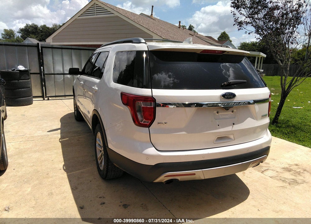 2017 FORD EXPLORER XLT VIN: 1FM5K7DH8HGA25980