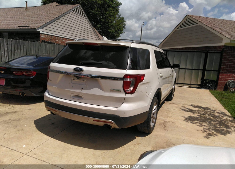 2017 FORD EXPLORER XLT VIN: 1FM5K7DH8HGA25980