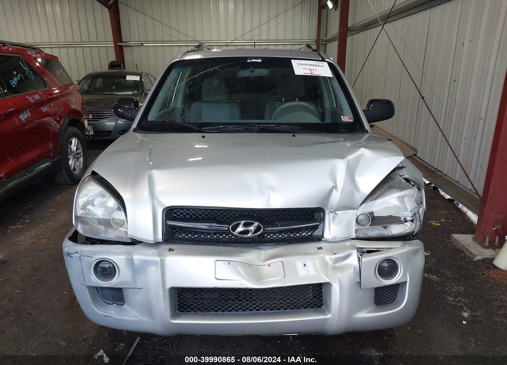 2007 HYUNDAI TUCSON GLS VIN: KM8JM12B27U516338