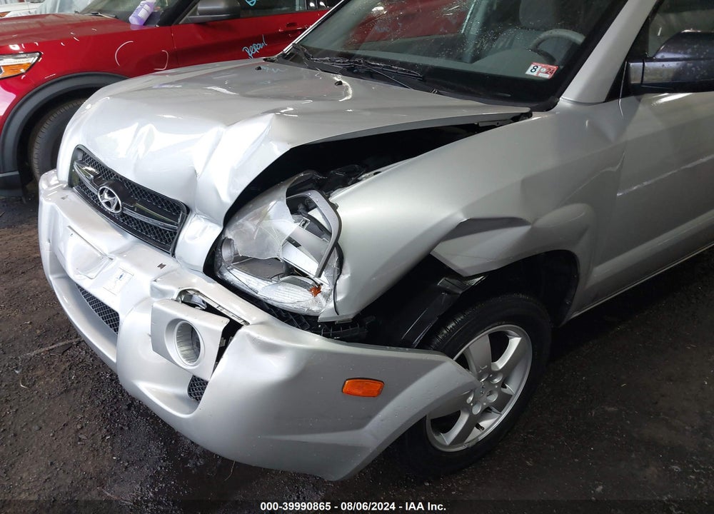 2007 HYUNDAI TUCSON GLS VIN: KM8JM12B27U516338