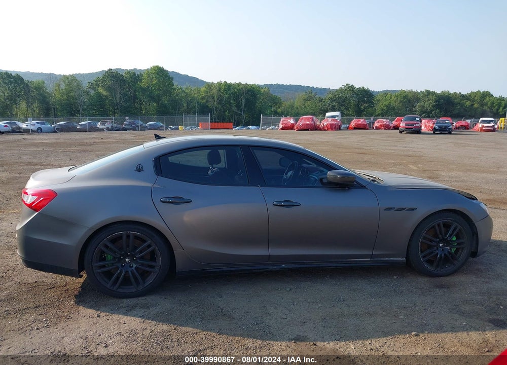 2015 MASERATI GHIBLI S Q4 VIN: ZAM57RTA9F1140914