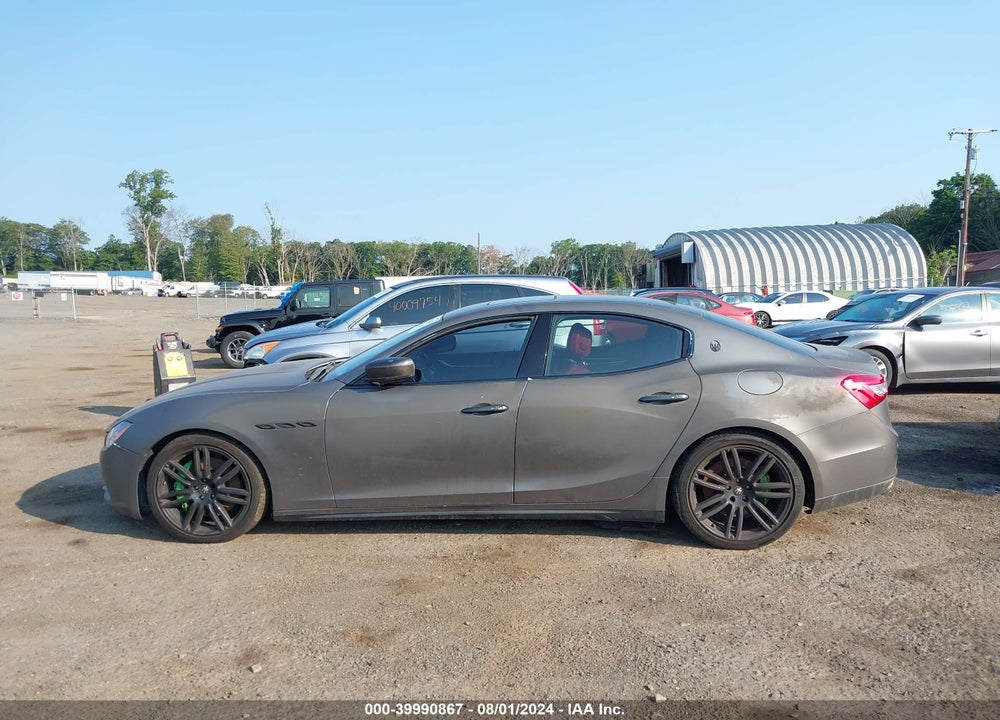 2015 MASERATI GHIBLI S Q4 VIN: ZAM57RTA9F1140914