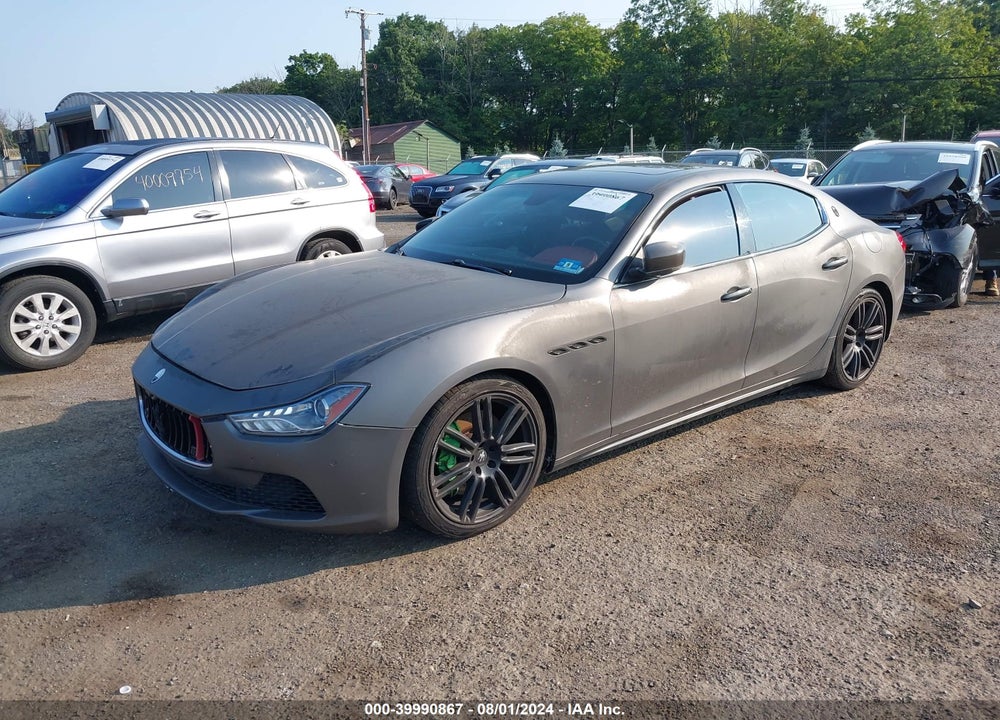 2015 MASERATI GHIBLI S Q4 VIN: ZAM57RTA9F1140914