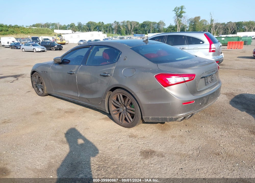 2015 MASERATI GHIBLI S Q4 VIN: ZAM57RTA9F1140914