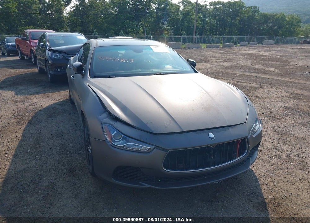 2015 MASERATI GHIBLI S Q4 VIN: ZAM57RTA9F1140914