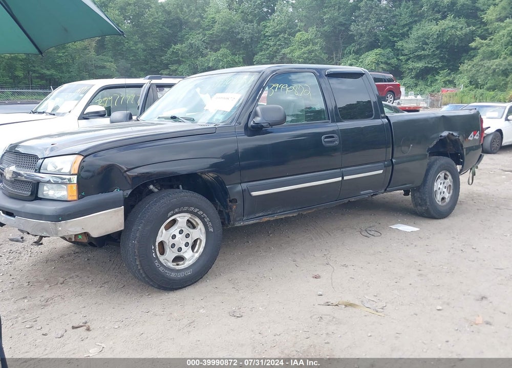 2004 CHEVROLET SILVERADO 1500 LS VIN: 2GCEK19T441309743