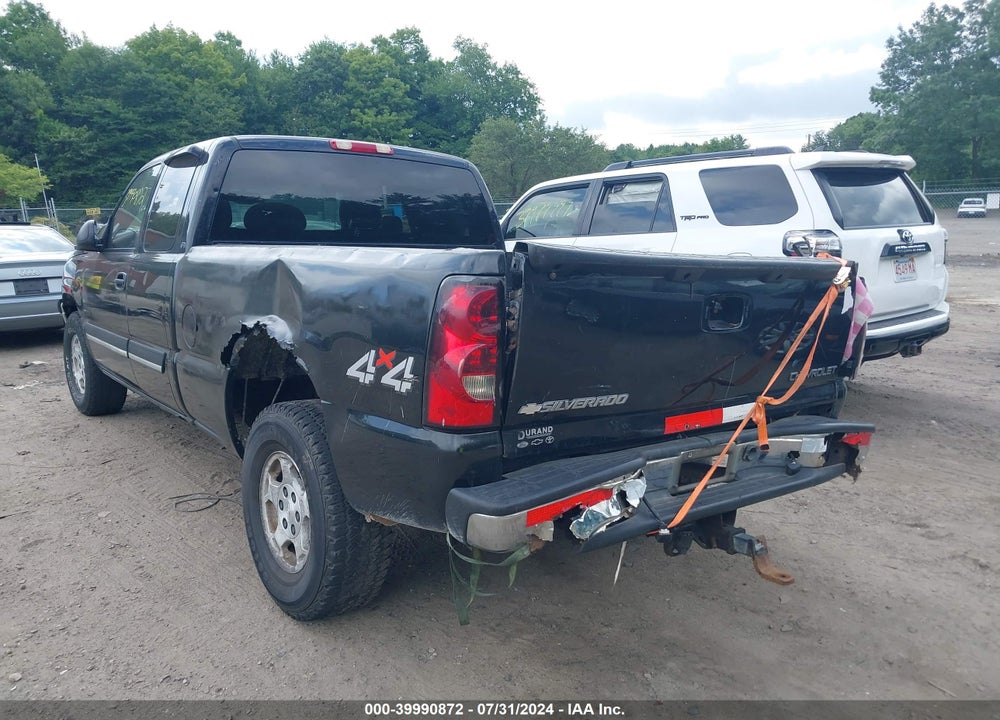 2004 CHEVROLET SILVERADO 1500 LS VIN: 2GCEK19T441309743