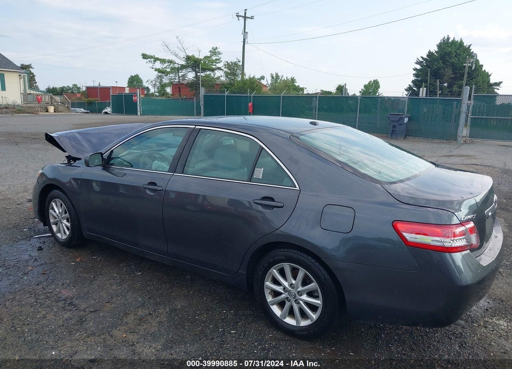 2011 TOYOTA CAMRY XLE VIN: 4T1BF3EK2BU231721