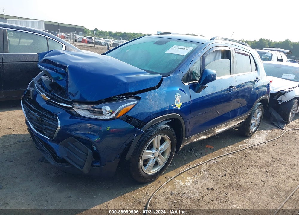 2019 CHEVROLET TRAX LT VIN: 3GNCJLSB1KL401595