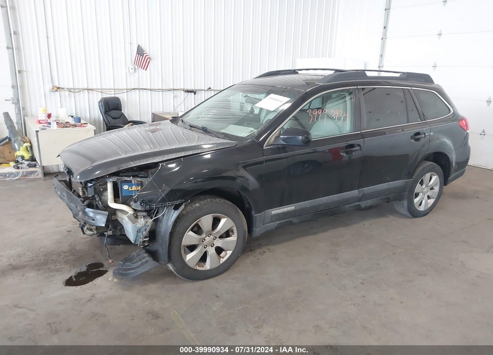 2010 SUBARU OUTBACK 2.5I PREMIUM VIN: 4S4BRCCC5A3369681