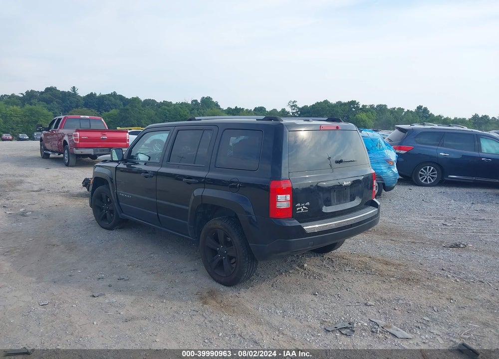 2012 JEEP PATRIOT LATITUDE VIN: 1C4NJRFB5CD690079