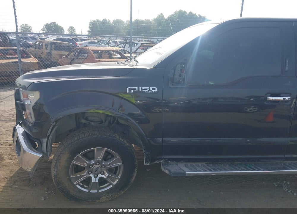 2015 FORD F-150 LARIAT VIN: 1FTEW1EF8FKF13601