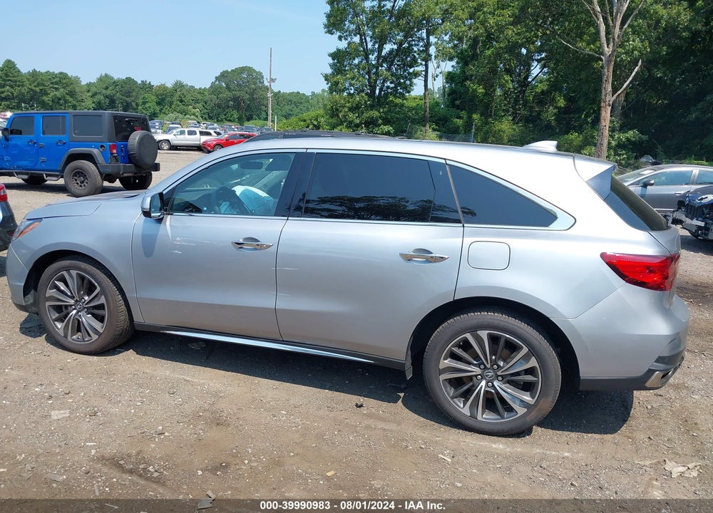 2020 ACURA MDX TECHNOLOGY PKG VIN: 5J8YD4H50LL051999