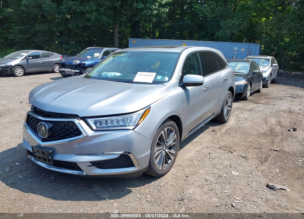 2020 ACURA MDX TECHNOLOGY PKG VIN: 5J8YD4H50LL051999