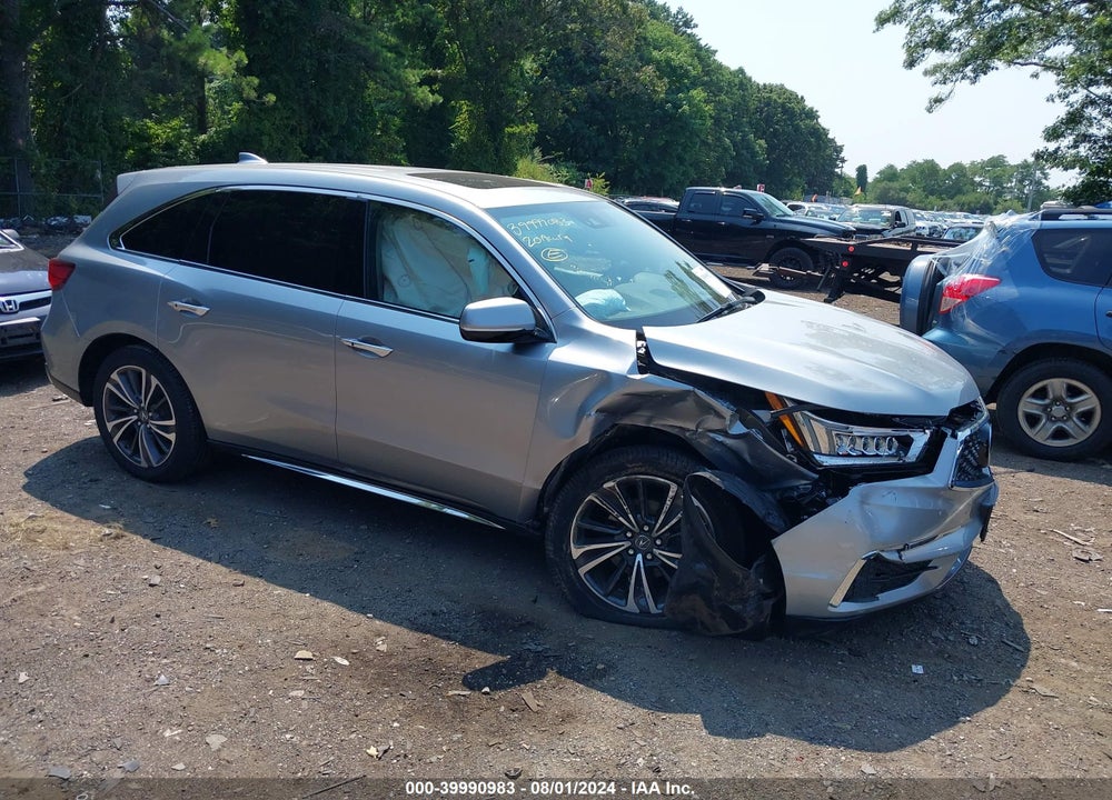 2020 ACURA MDX TECHNOLOGY PKG VIN: 5J8YD4H50LL051999