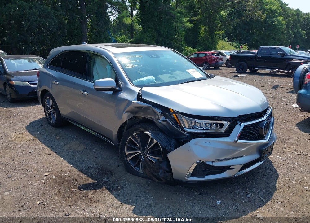 2020 ACURA MDX TECHNOLOGY PKG VIN: 5J8YD4H50LL051999