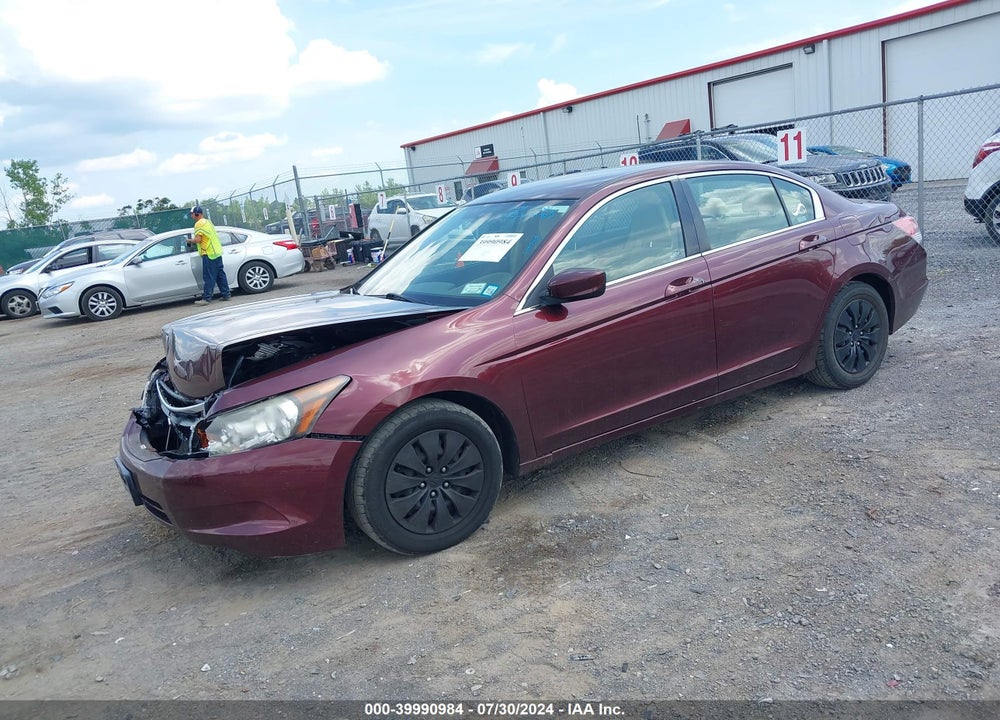 2009 HONDA ACCORD 2.4 LX VIN: JHMCP26339C013857