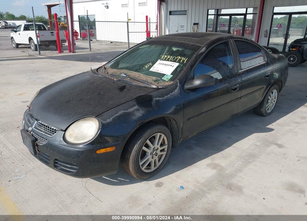 2004 DODGE NEON SXT VIN: 1B3ES56CX4D595356