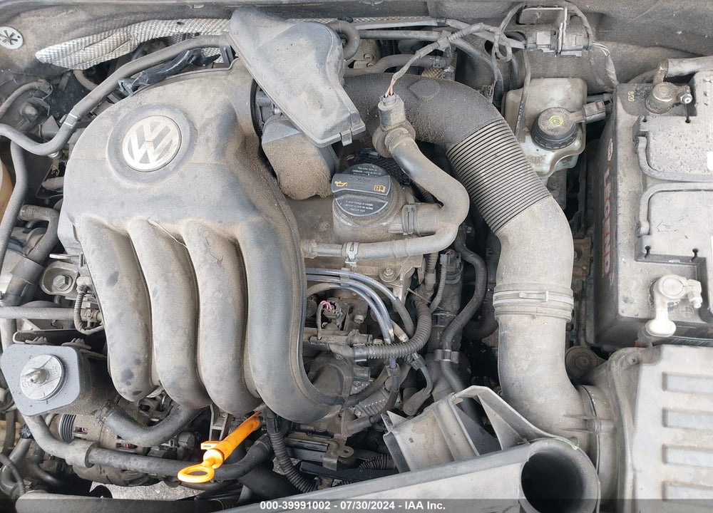 2012 VOLKSWAGEN JETTA 2.0L S VIN: 3VW2K7AJ2CM424782