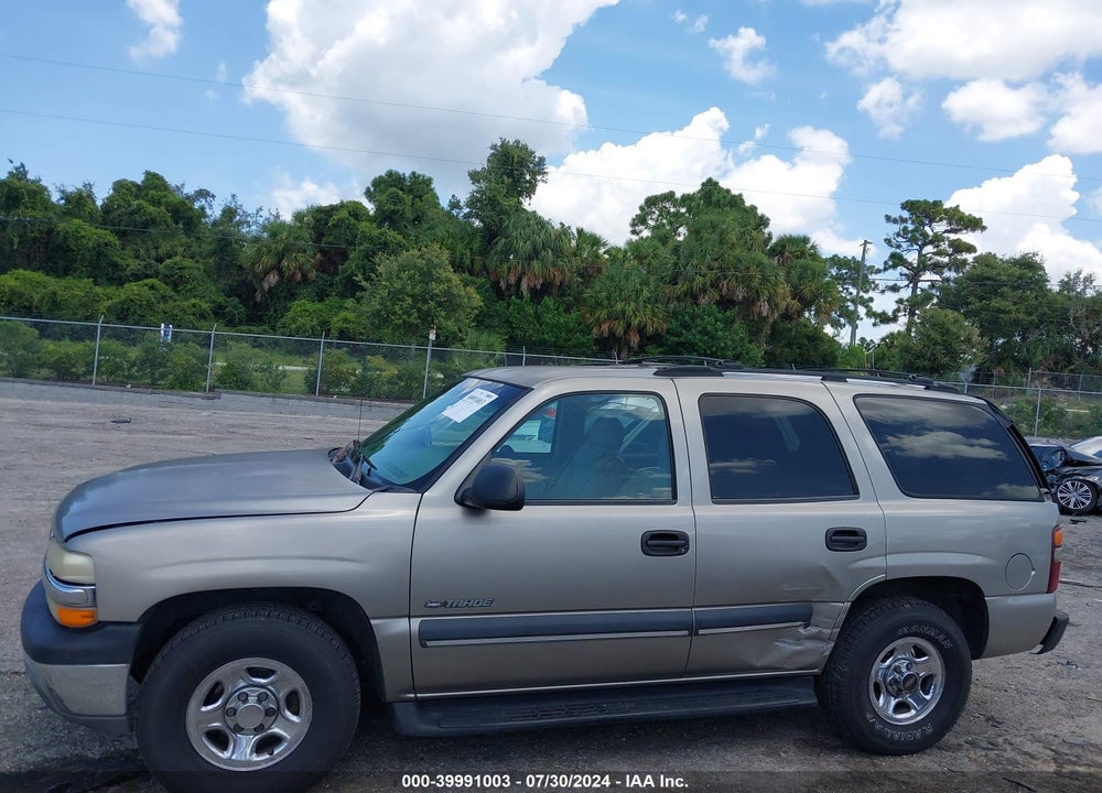 2002 CHEVROLET TAHOE LS VIN: 1GNEC13Z52R154397