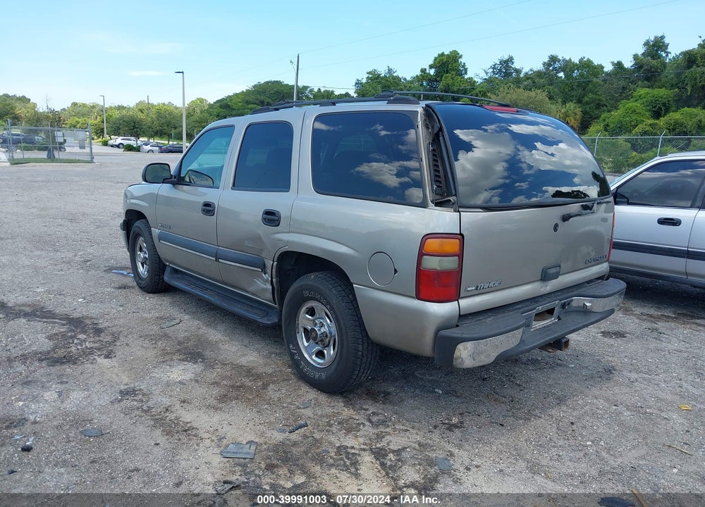 2002 CHEVROLET TAHOE LS VIN: 1GNEC13Z52R154397