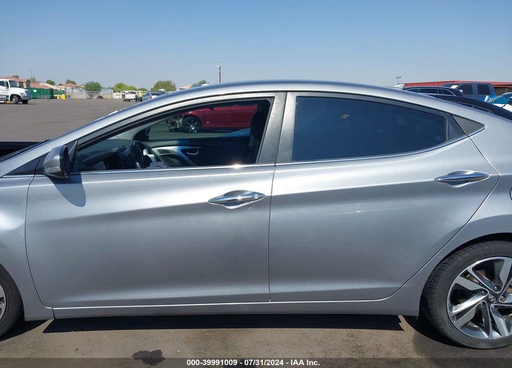 2014 HYUNDAI ELANTRA LIMITED VIN: KMHDH4AE4EU160826