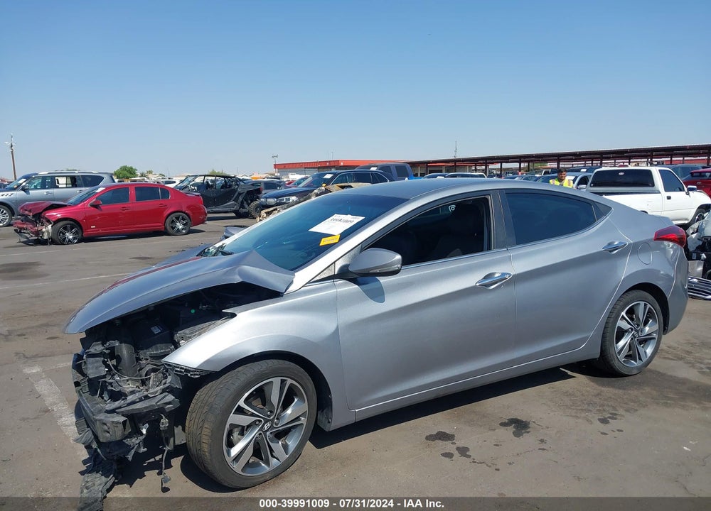 2014 HYUNDAI ELANTRA LIMITED VIN: KMHDH4AE4EU160826