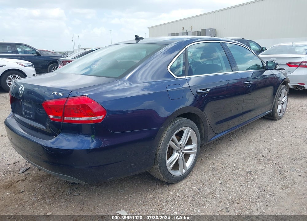 2014 VOLKSWAGEN PASSAT 1.8T SE VIN: 1VWBT7A35EC104648