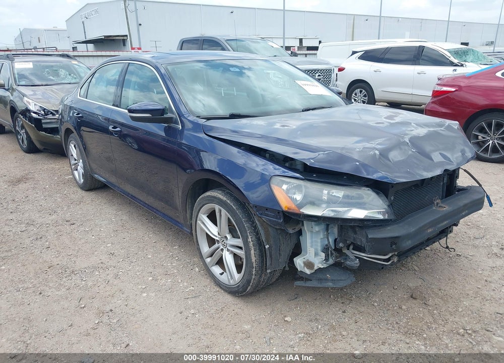 2014 VOLKSWAGEN PASSAT 1.8T SE VIN: 1VWBT7A35EC104648