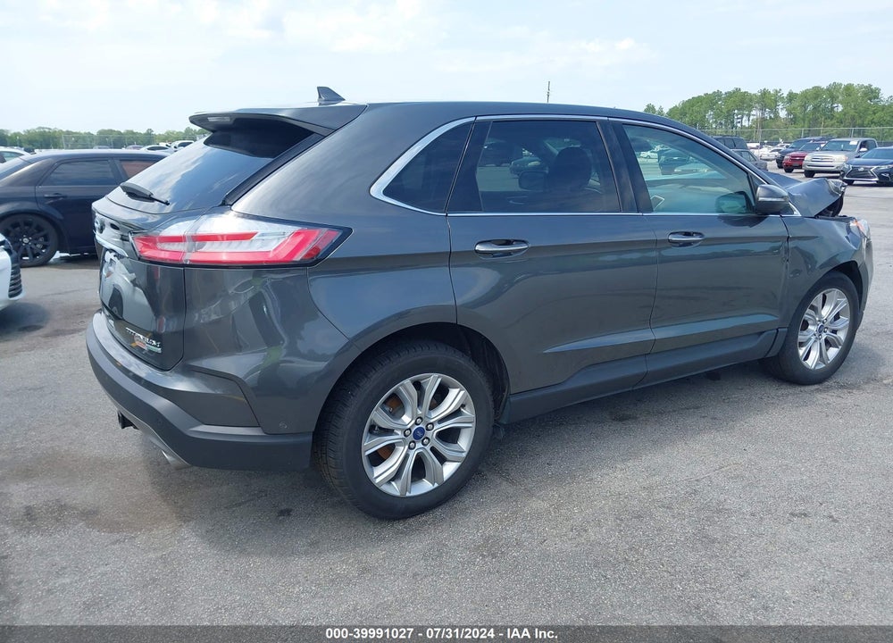2019 FORD EDGE TITANIUM VIN: 2FMPK3K93KBC43207