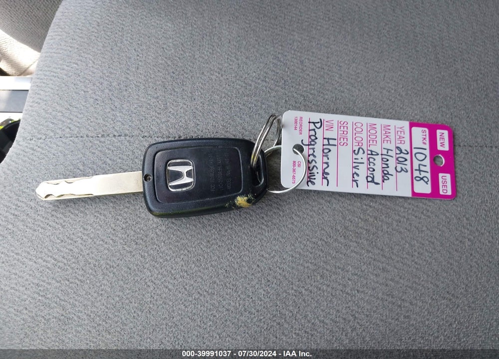 2013 HONDA ACCORD LX VIN: 1HGCR2F3XDA048820