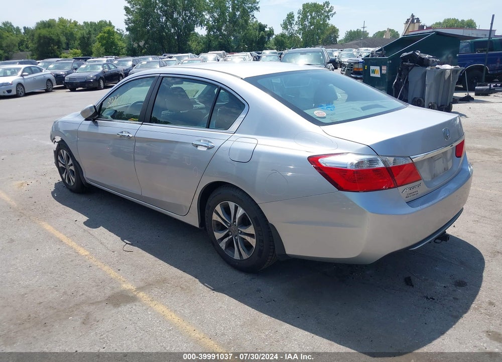 2013 HONDA ACCORD LX VIN: 1HGCR2F3XDA048820