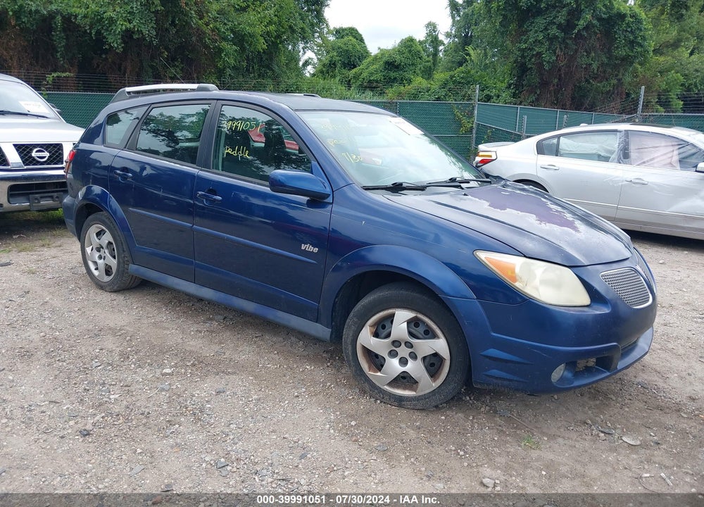 2006 PONTIAC VIBE VIN: 5Y2SL658X6Z441785