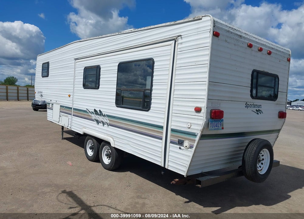 1998 5TH WHEEL KZ SPORTSMAN  TRAVEL TRAILER VIN: 4EZFS3026WS076521