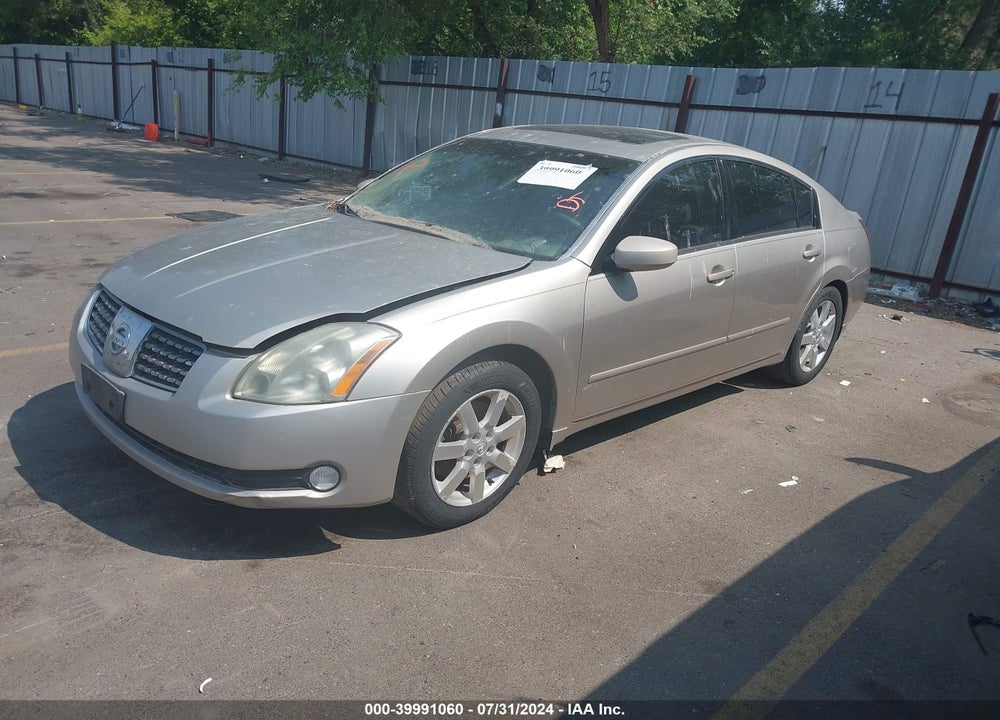 2006 NISSAN MAXIMA 3.5 SL VIN: 1N4BA41E56C840196