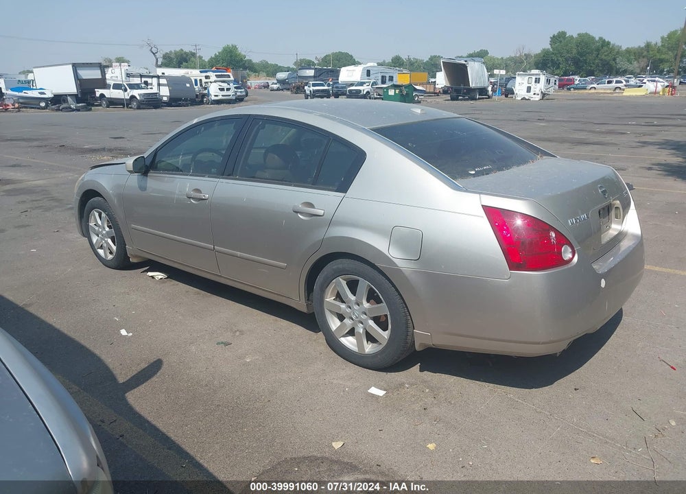 2006 NISSAN MAXIMA 3.5 SL VIN: 1N4BA41E56C840196