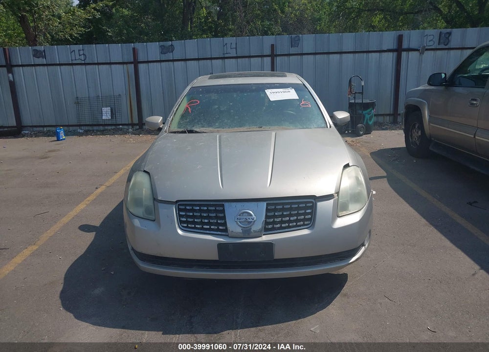 2006 NISSAN MAXIMA 3.5 SL VIN: 1N4BA41E56C840196