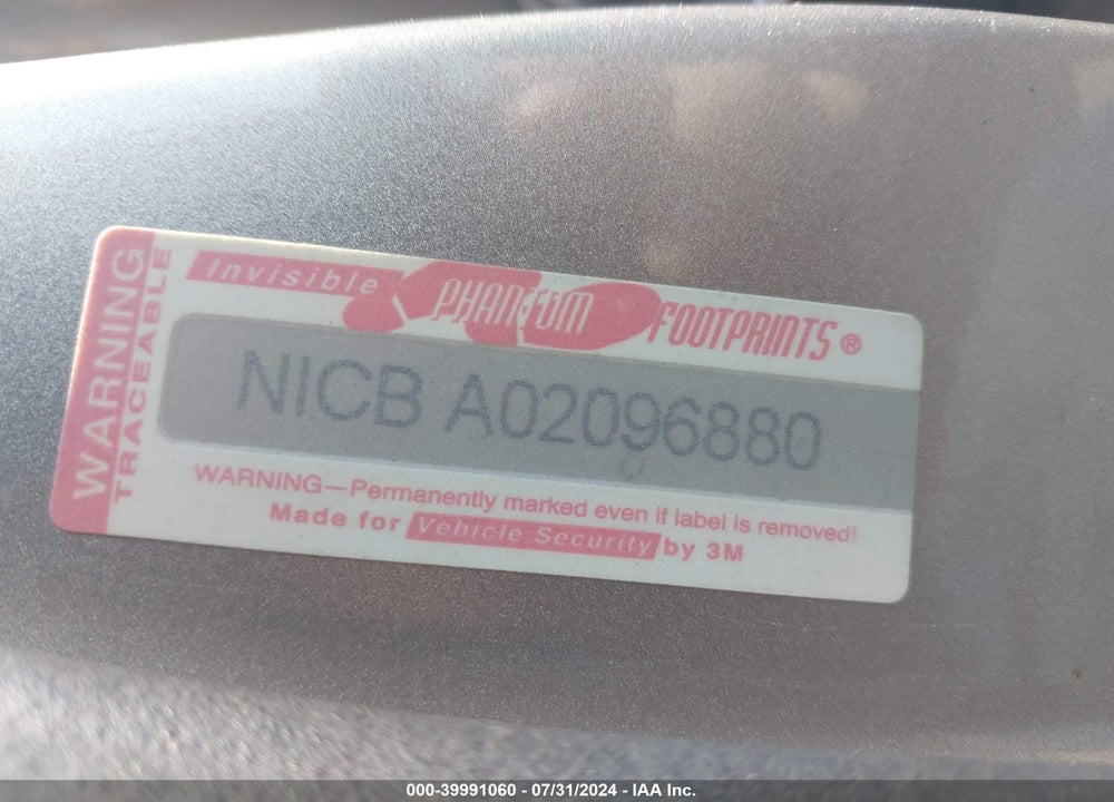 2006 NISSAN MAXIMA 3.5 SL VIN: 1N4BA41E56C840196