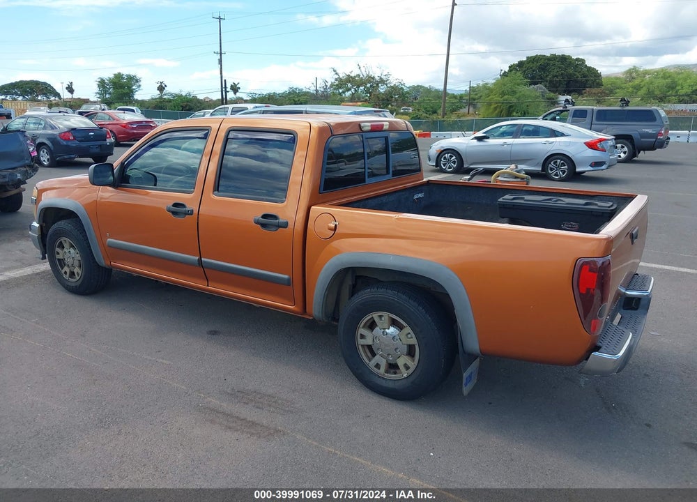 2007 CHEVROLET COLORADO LT VIN: 1GCCS13E078172481