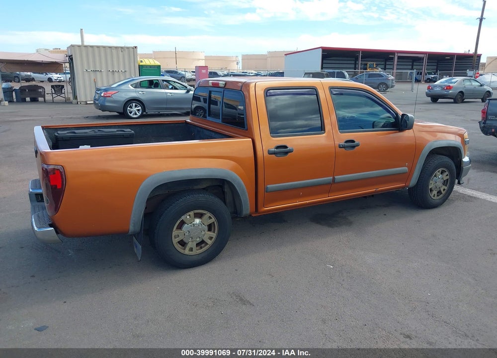 2007 CHEVROLET COLORADO LT VIN: 1GCCS13E078172481