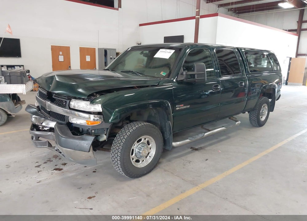 2002 CHEVROLET SILVERADO 2500HD LS VIN: 1GCHK23152F241033