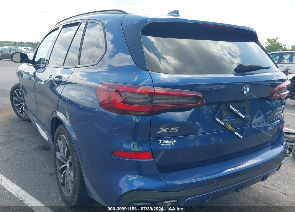 2021 BMW X5 XDRIVE40I VIN: 5UXCR6C0XM9D78511